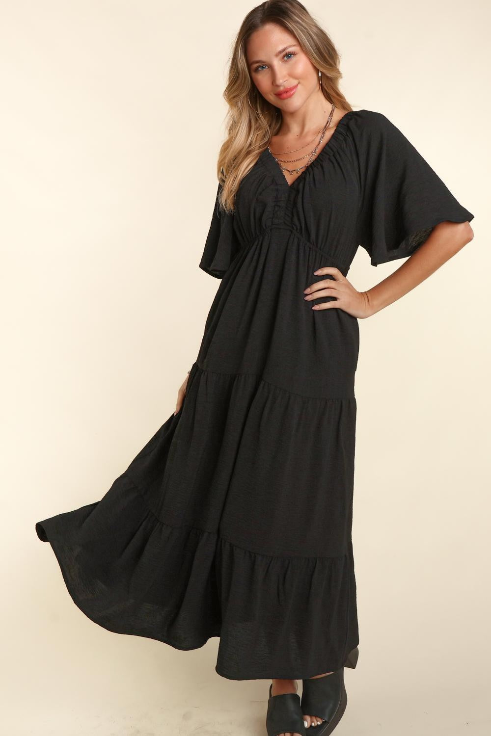 Maxi Dress with Side Pocket