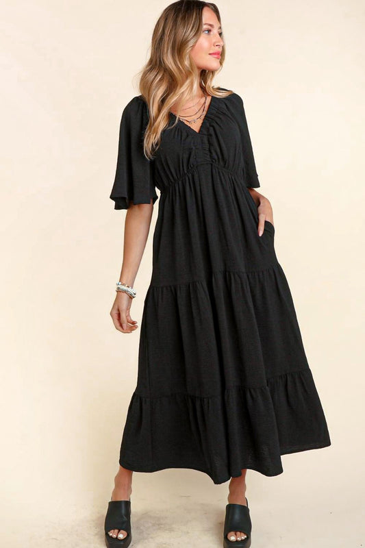 Maxi Dress with Side Pocket