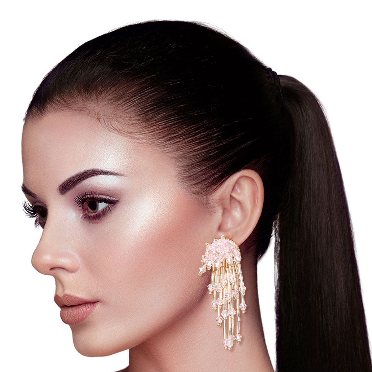 woman earring near me, woman fashion earring,cluster earrings