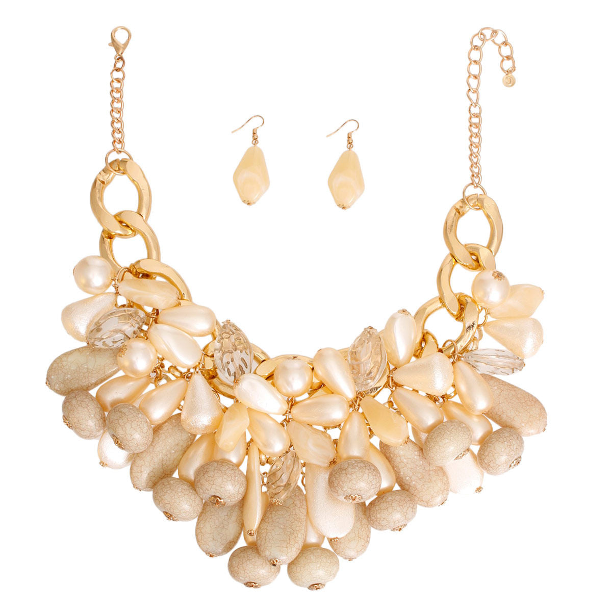 Lustrous Pearl Stone Ensemble