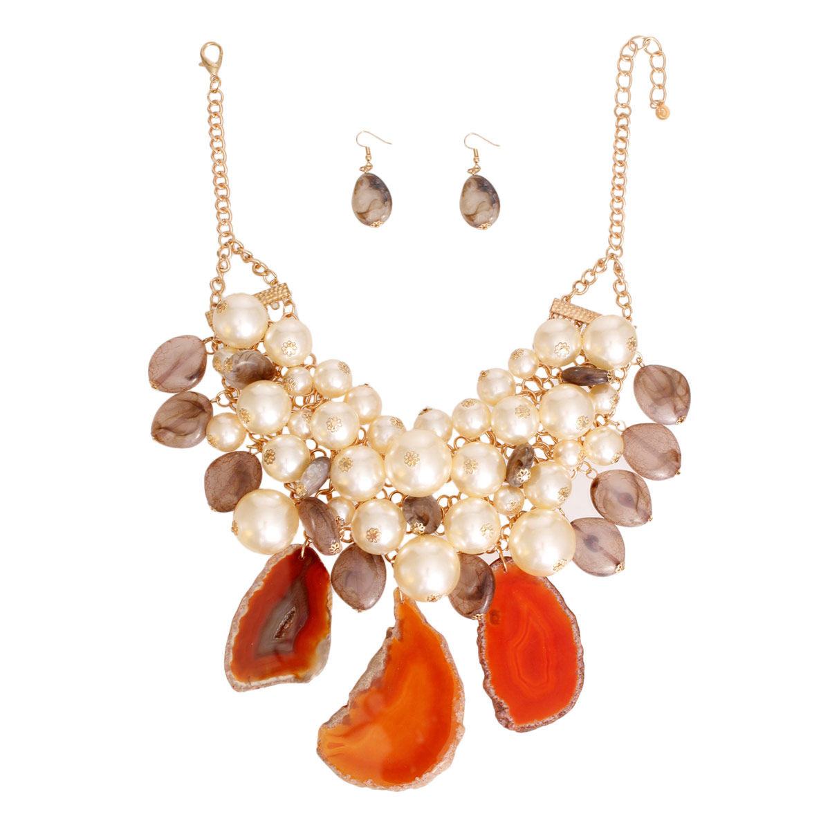 Harmonious Agate Pearl Ensemble